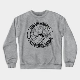 Haroldson Computer's Deadly Robot Animal Sanctuary Crewneck Sweatshirt